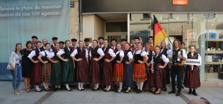 Deutsche Folklore zu Gast in Frankreich 2019