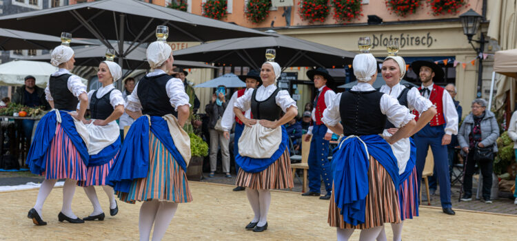 Impressionen vom Auftritt zum Ertnedankfest on Pirna 2024