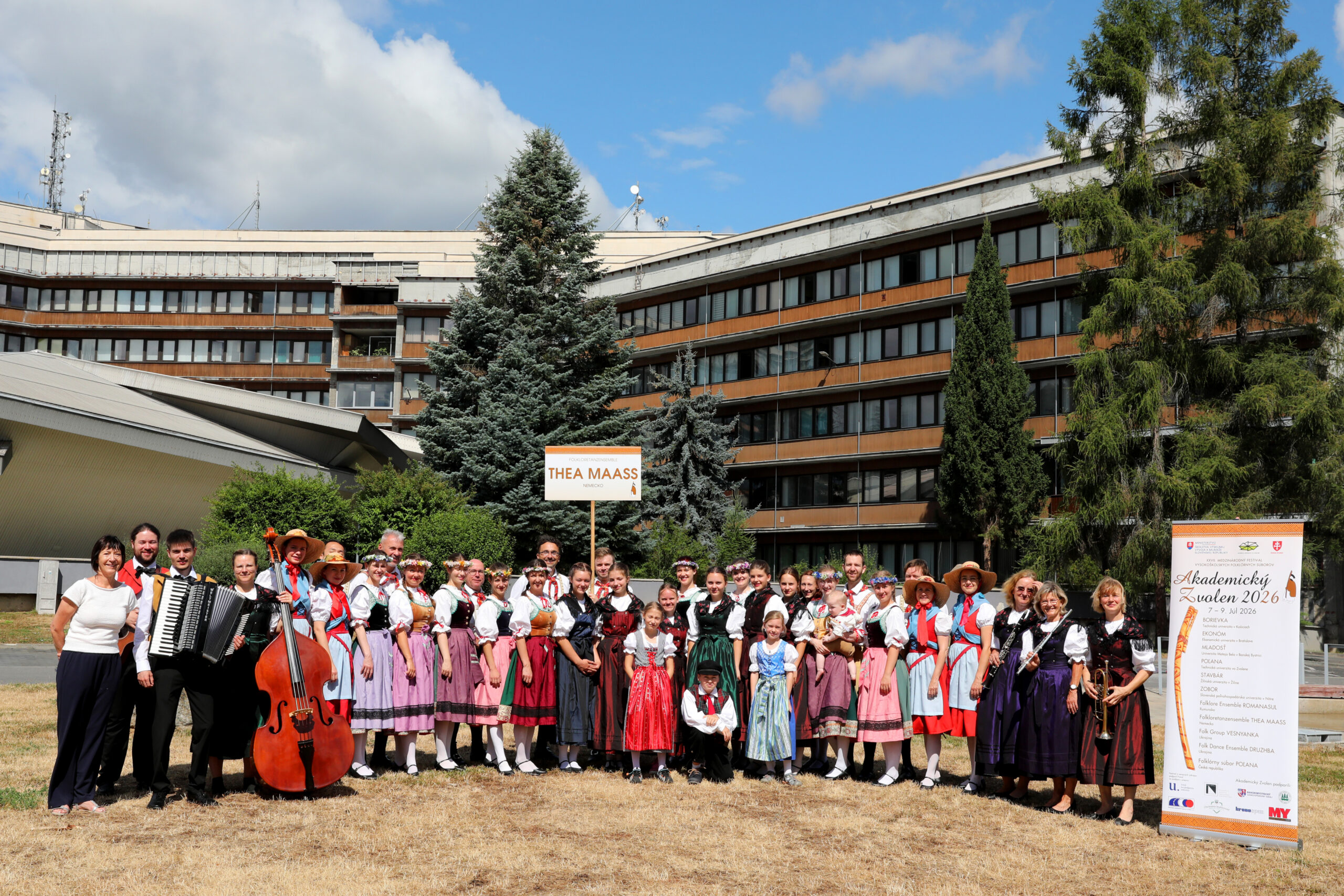 Das Folkloretanzensemble „Thea Maass“ zu Gast beim Akademický Zvolen 2026