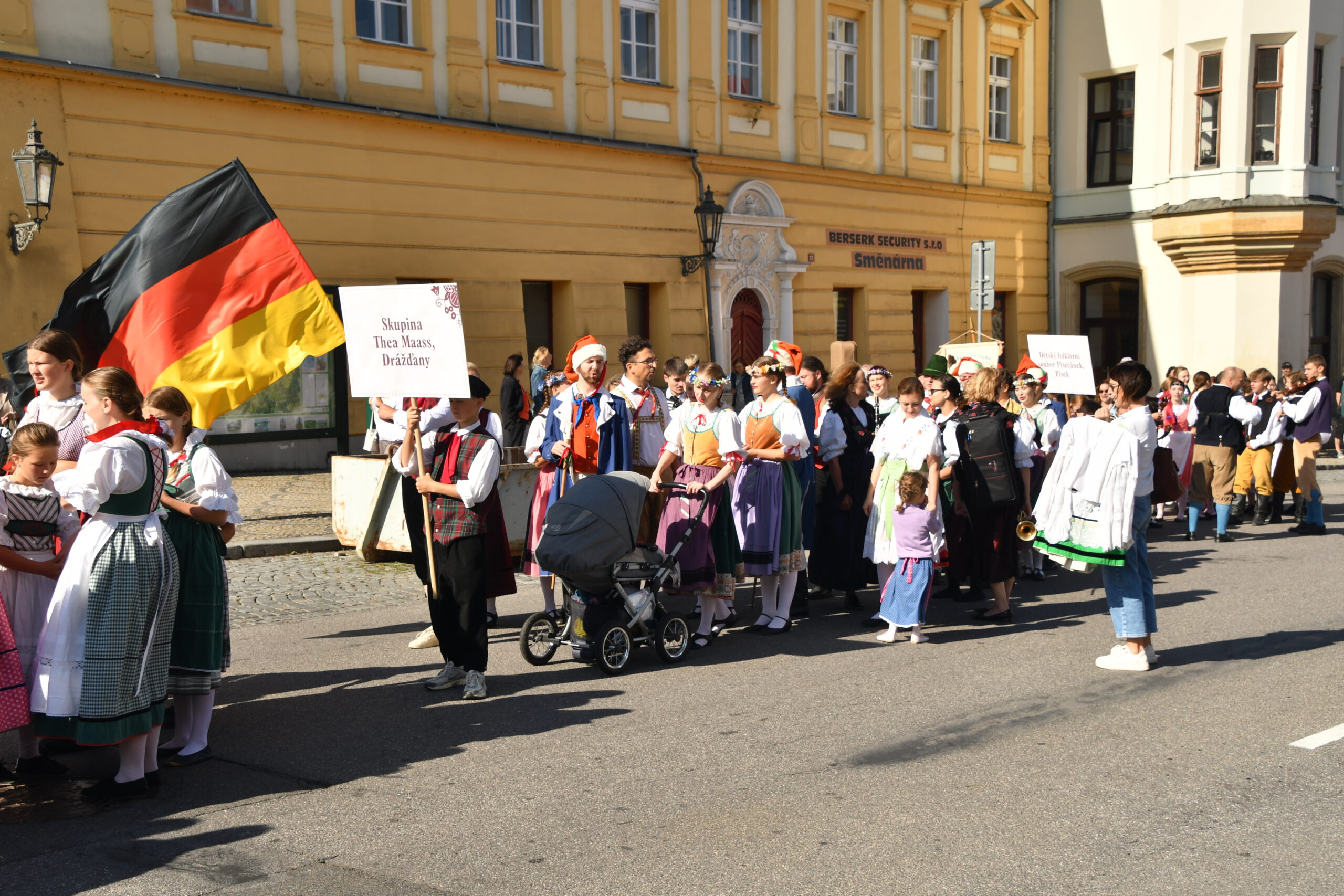 Zu Gast bei den Chrudimské dožínky (Chrudim, Tschechien)