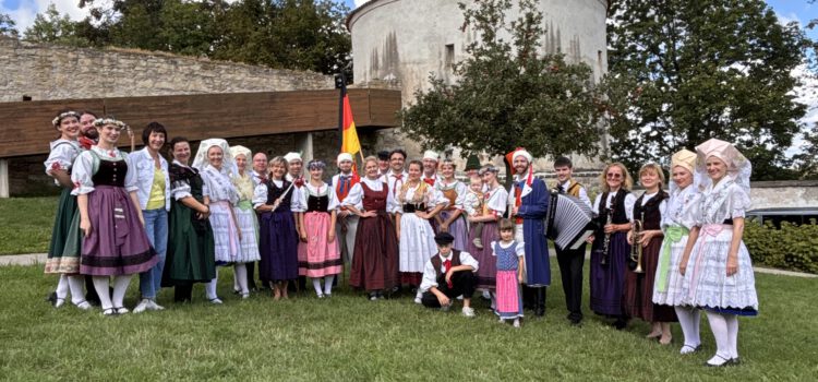 Zu Gast bei den Chrudimské dožínky (Chrudim, Tschechien)